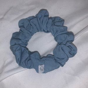 DEW by Kaitlyn Bristowe mini size light blue scrunchie